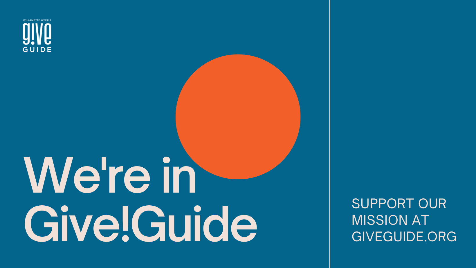 The 2022 Give!Guide is now live! Mt Scott Learning Center