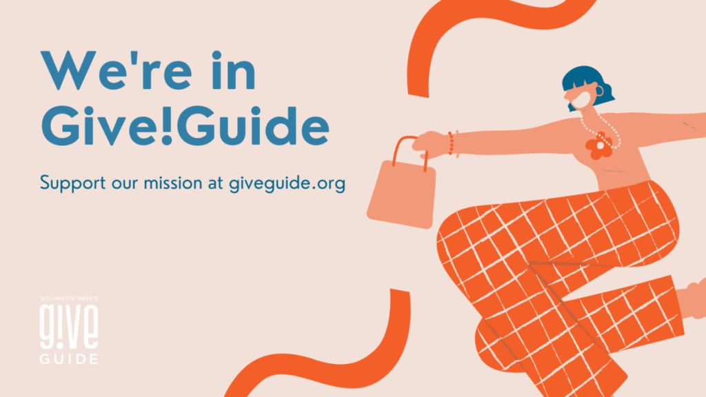 Find us in this year’s Give!Guide!
