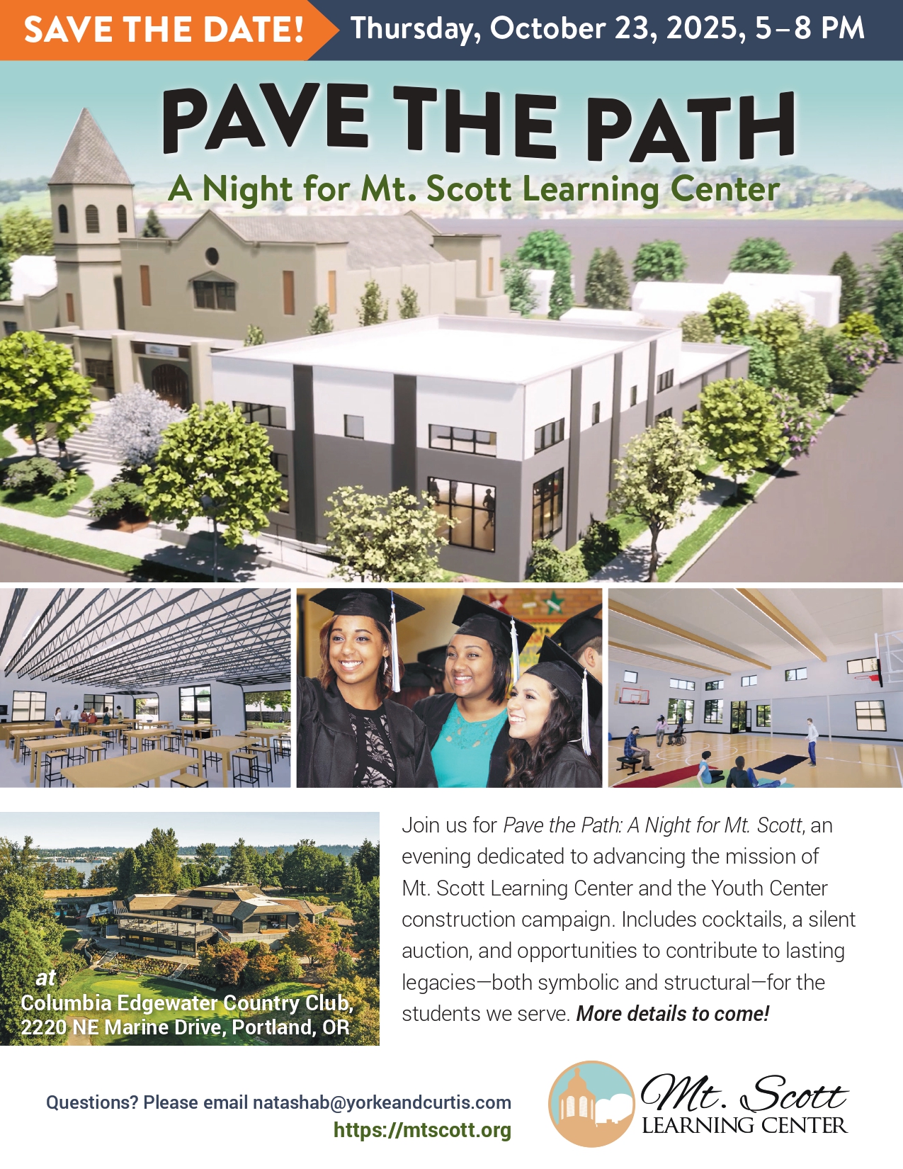 Pave the Path Save the Date - October 23rd